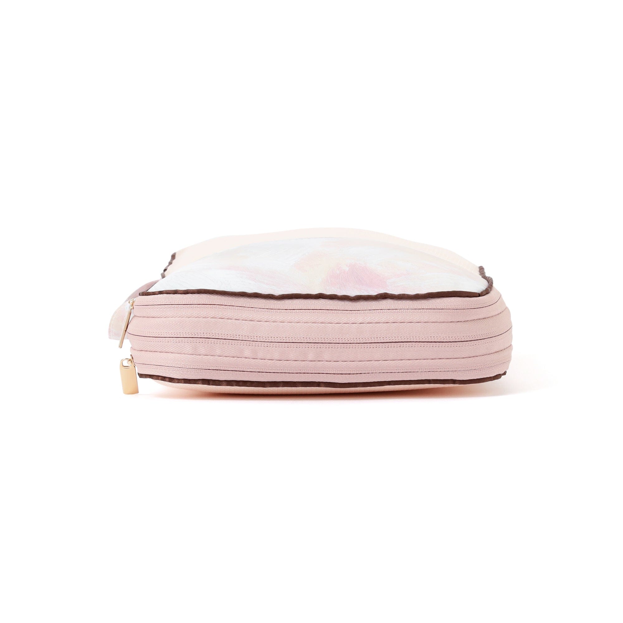 Modern Palette Compression Organizer Small Brown x Pink