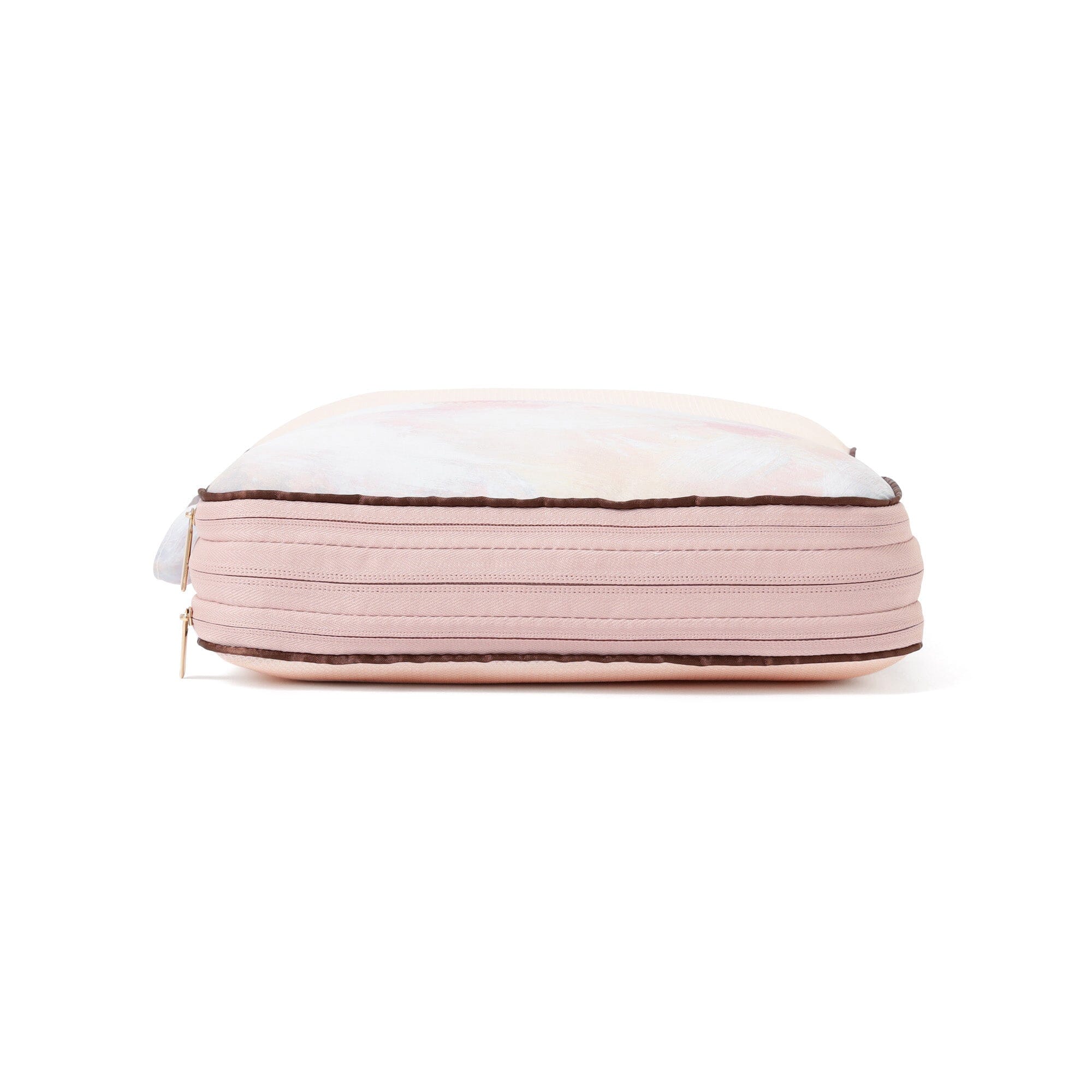 Modern Palette Compression Organizer Medium Brown x Pink