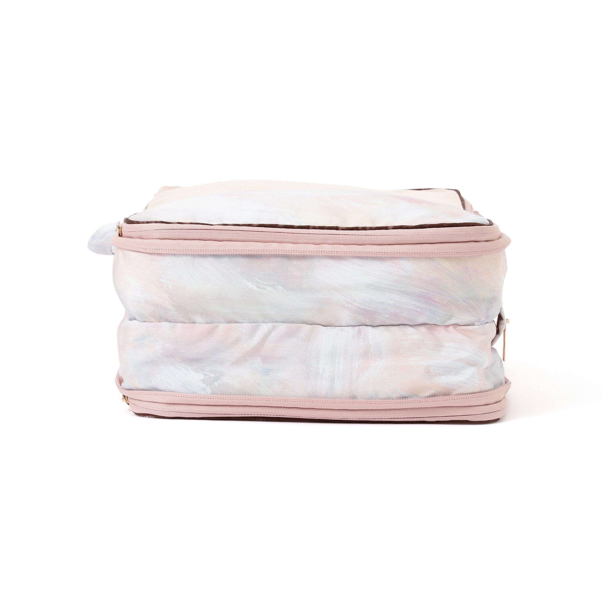 Modern Palette Compression Organizer Medium Brown x Pink