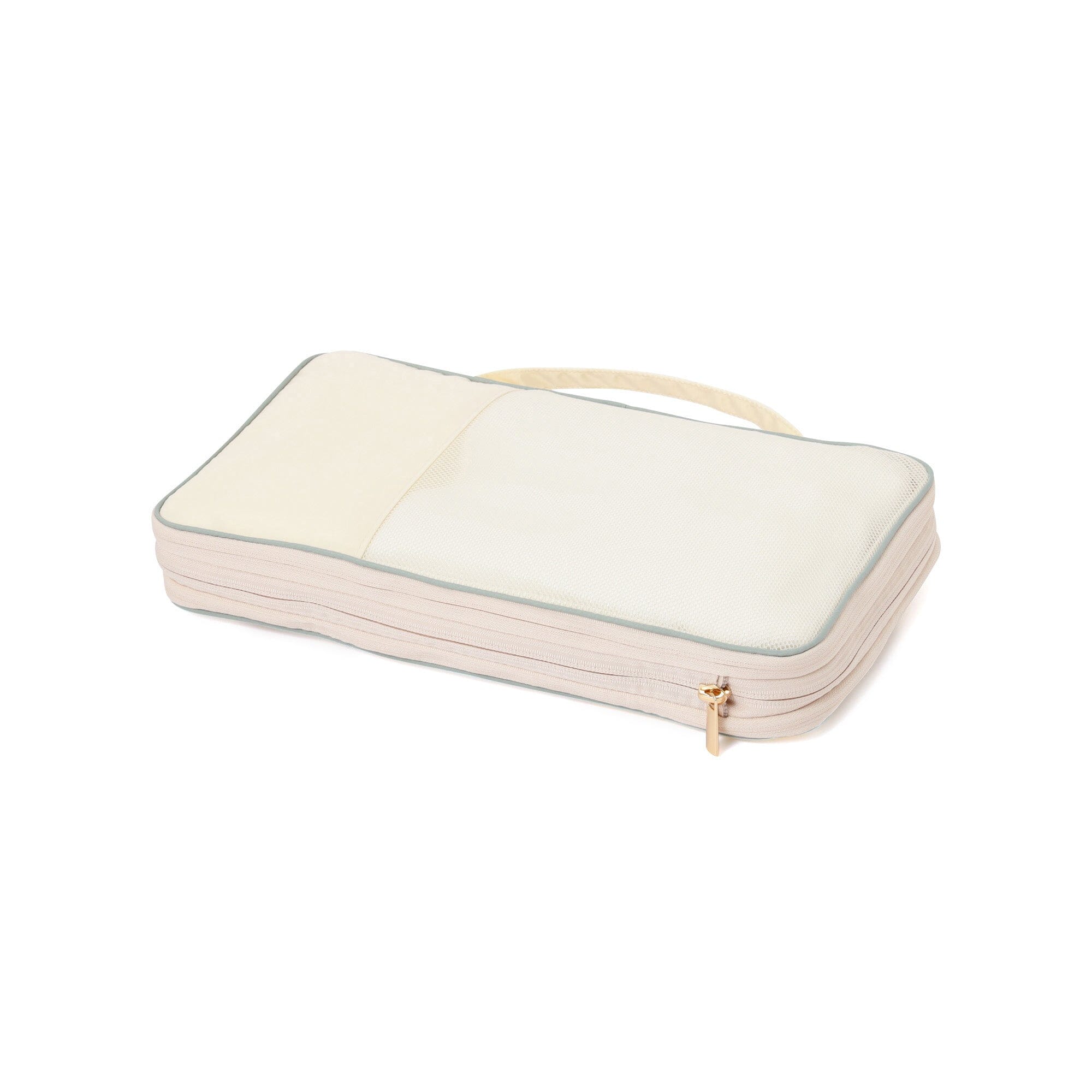 Bicolor  Compression Organizer Size Small Ivory