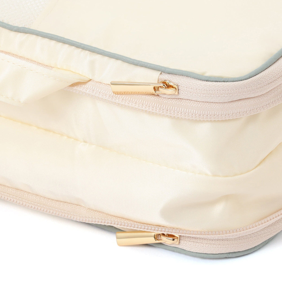 Bicolor  Compression Organizer Size Small Ivory