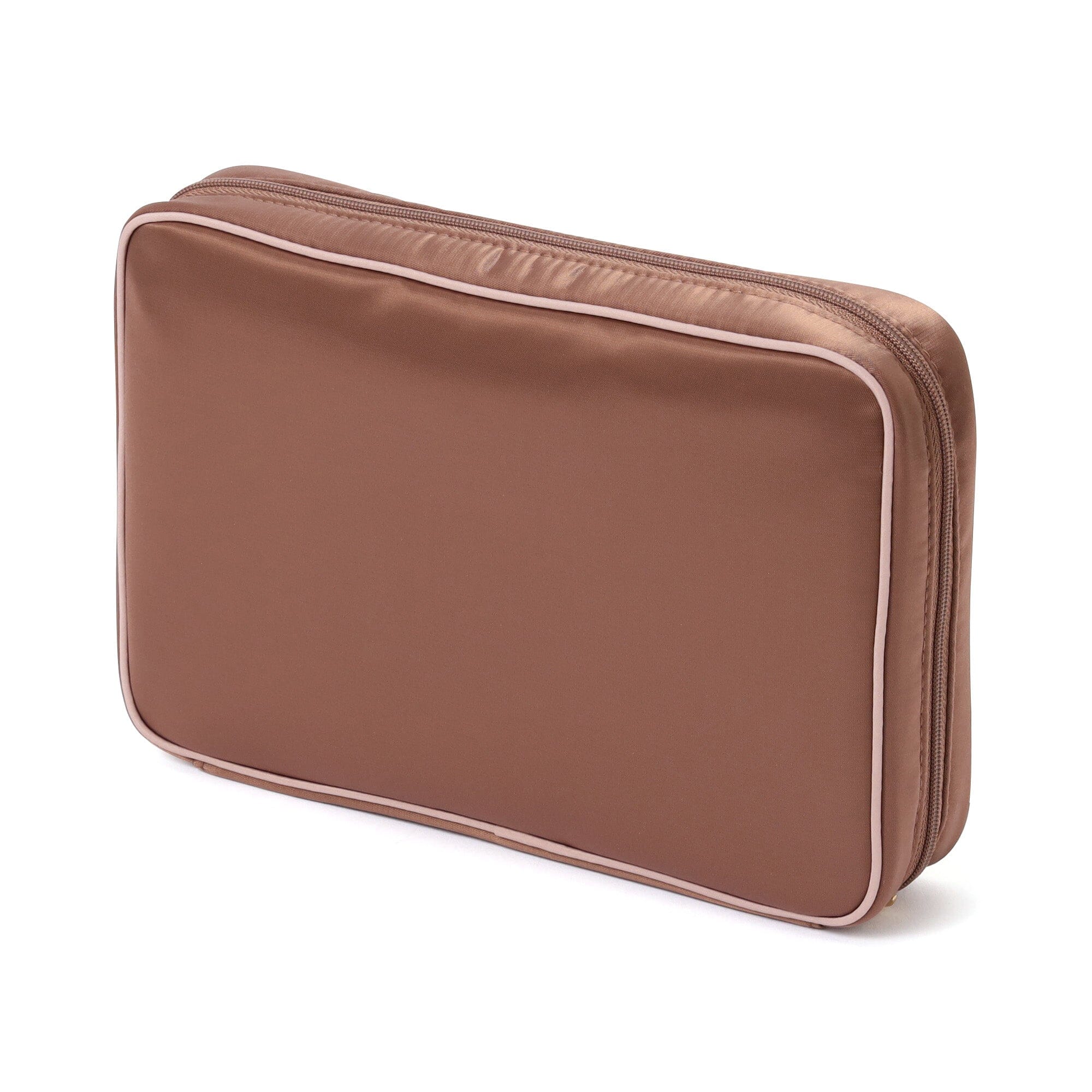 Bicolor Hanging Pouch Large Pink x Brown