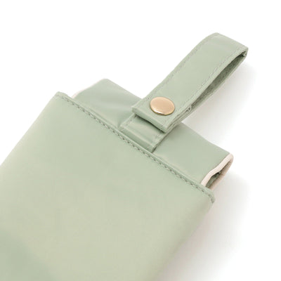 Bicolor  Hair Iron Case Mint x Ivory