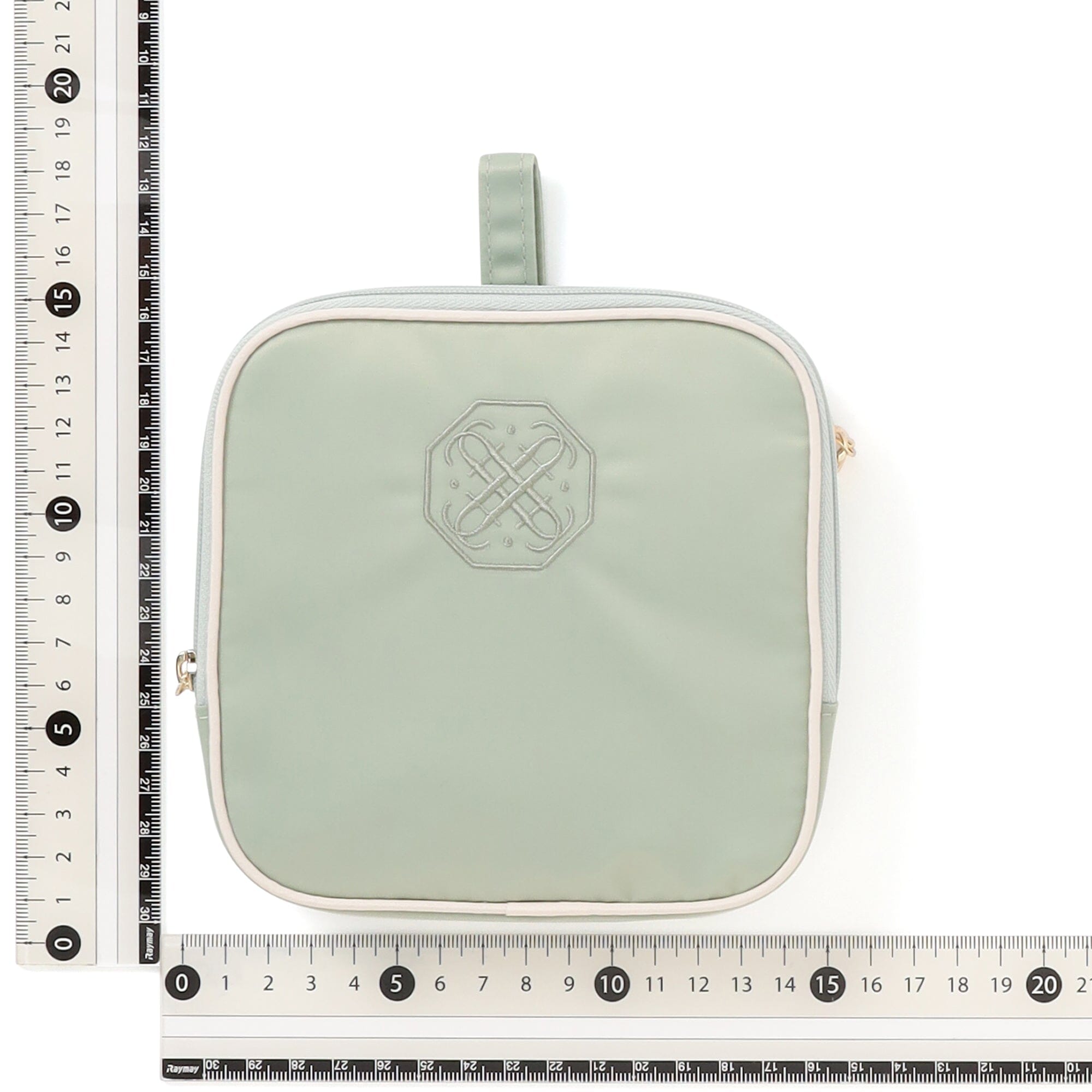 Bicolor Sanitary Compression Pouch Mint X Ivory