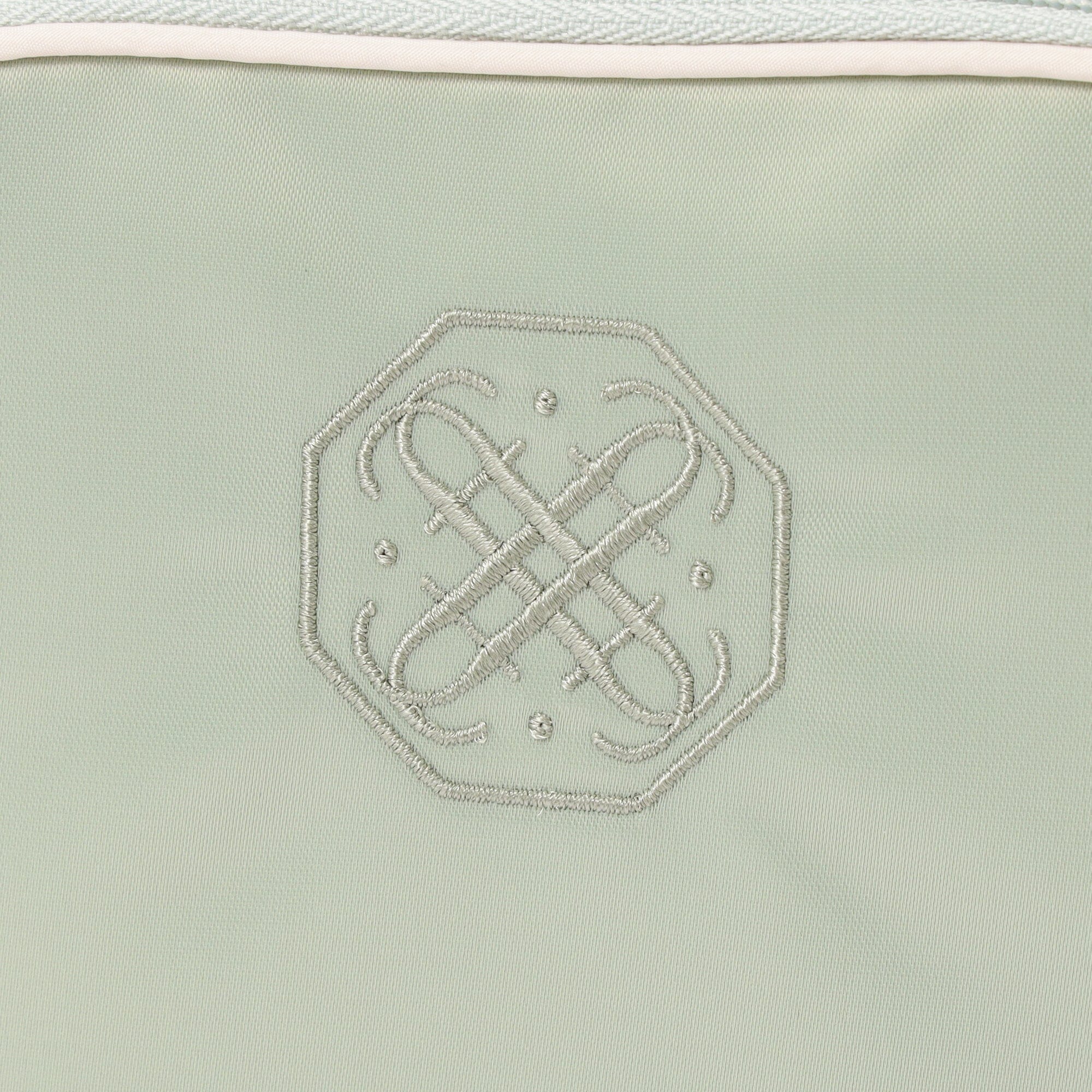 Bicolor Sanitary Compression Pouch Mint X Ivory