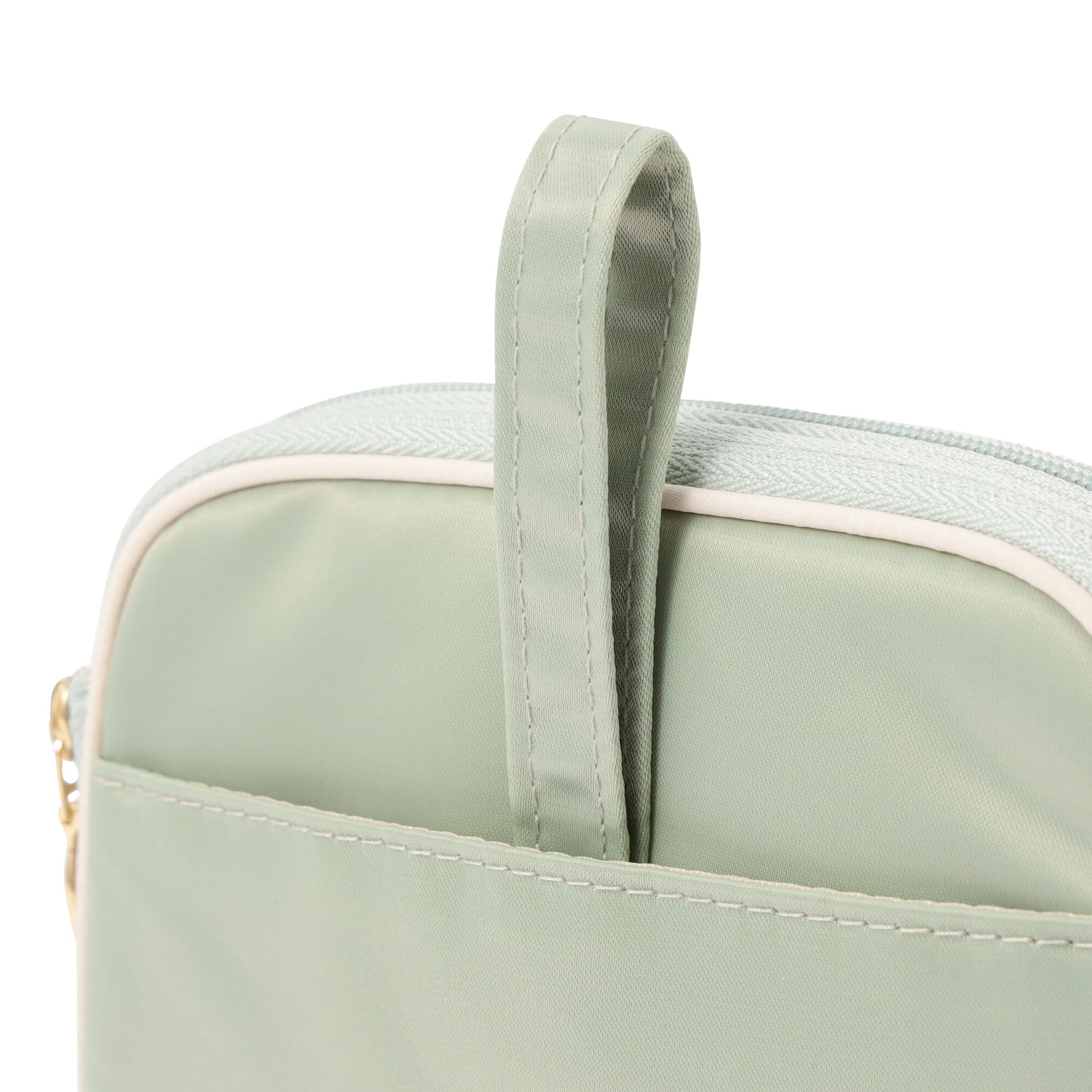 Bicolor Sanitary Compression Pouch Mint X Ivory