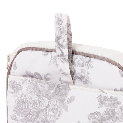 Classic Flower Sanit Compression Pouch Light Pink