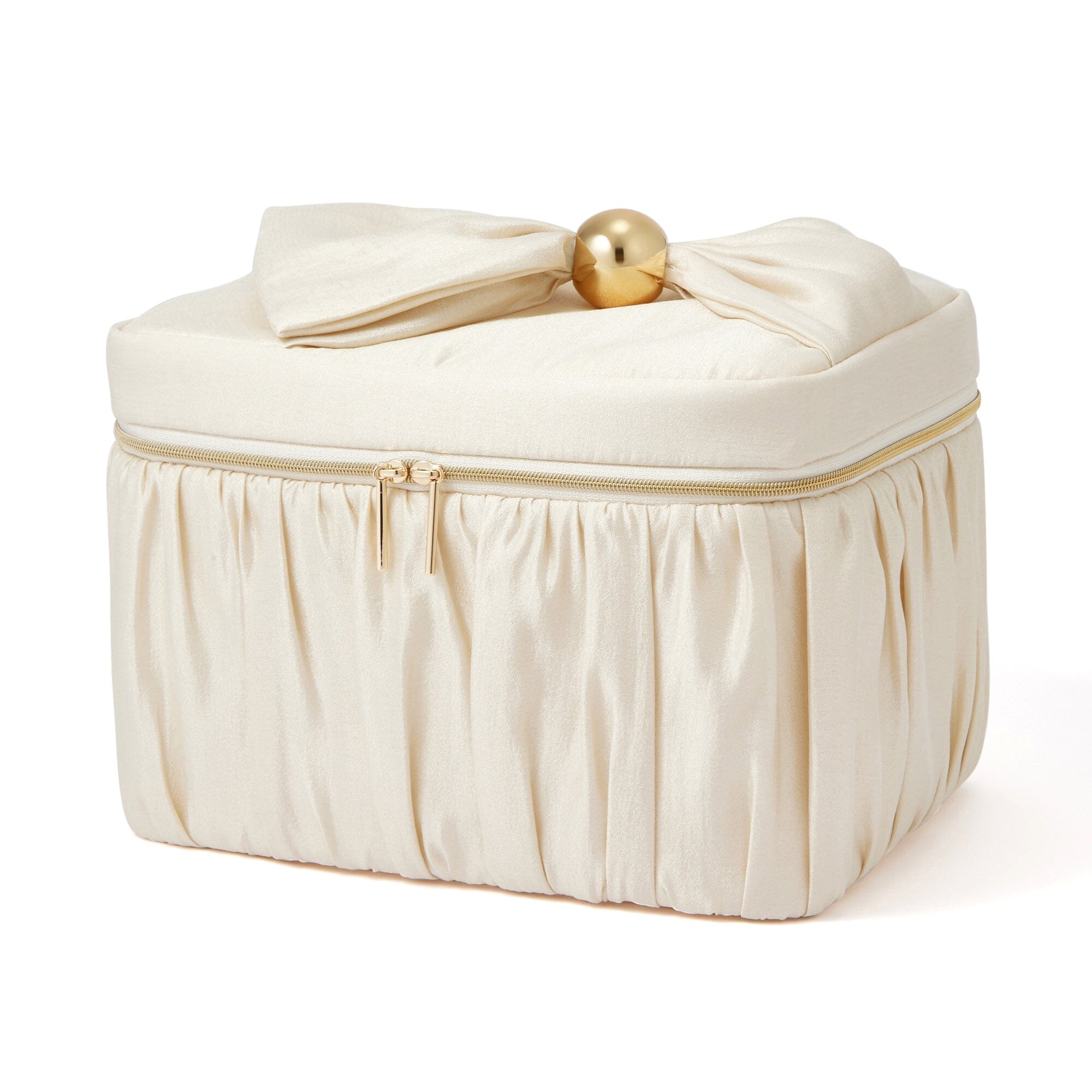 Pearl Blossom Vanity Pouch Large Ivory