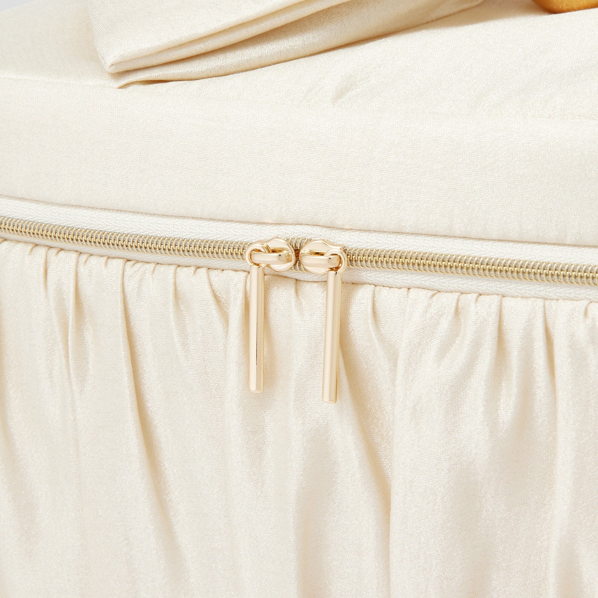 Pearl Blossom Vanity Pouch Large Ivory