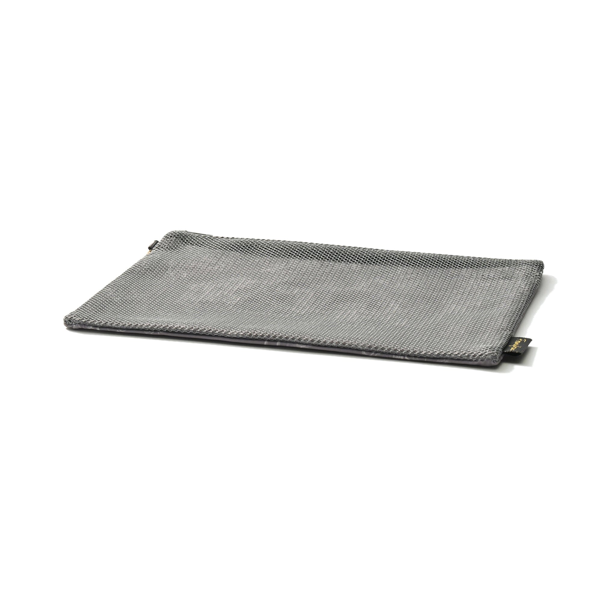 Mesh Pouch Set Classic Flower Dark Gray