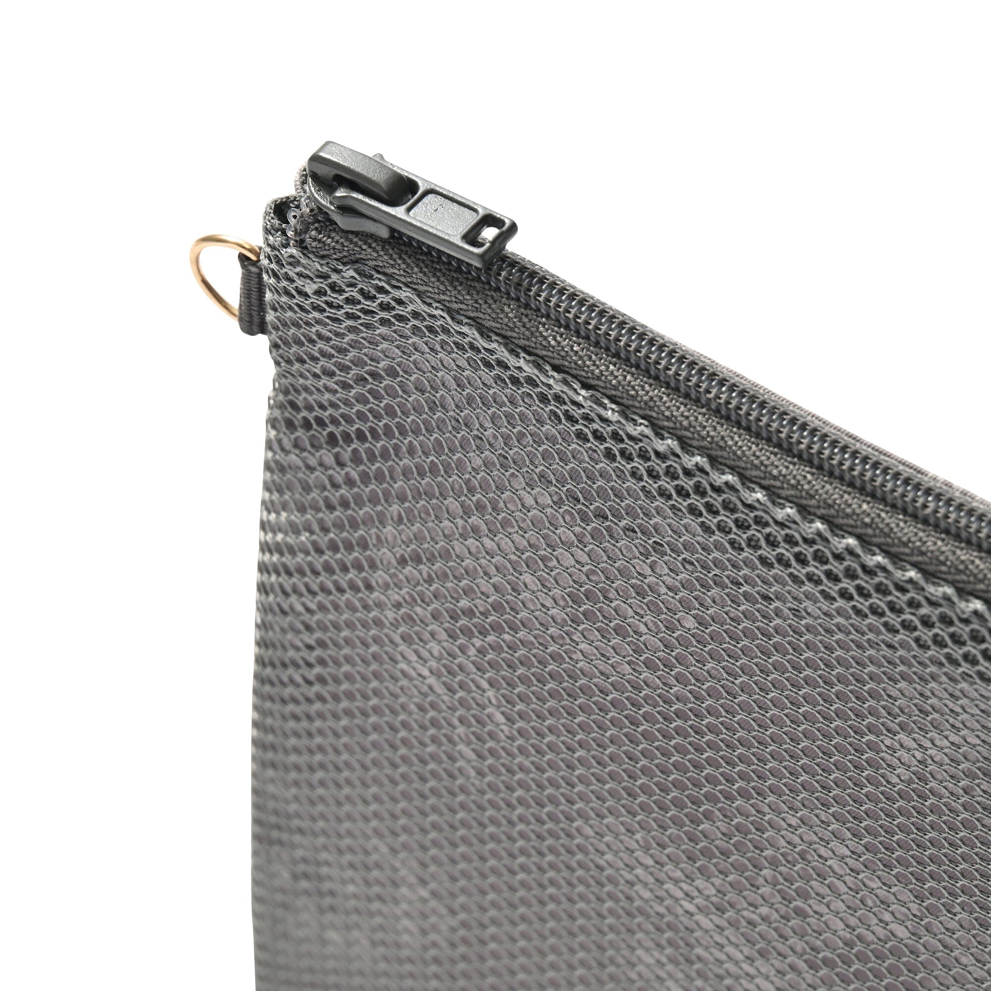 Mesh Pouch Set Classic Flower Dark Gray