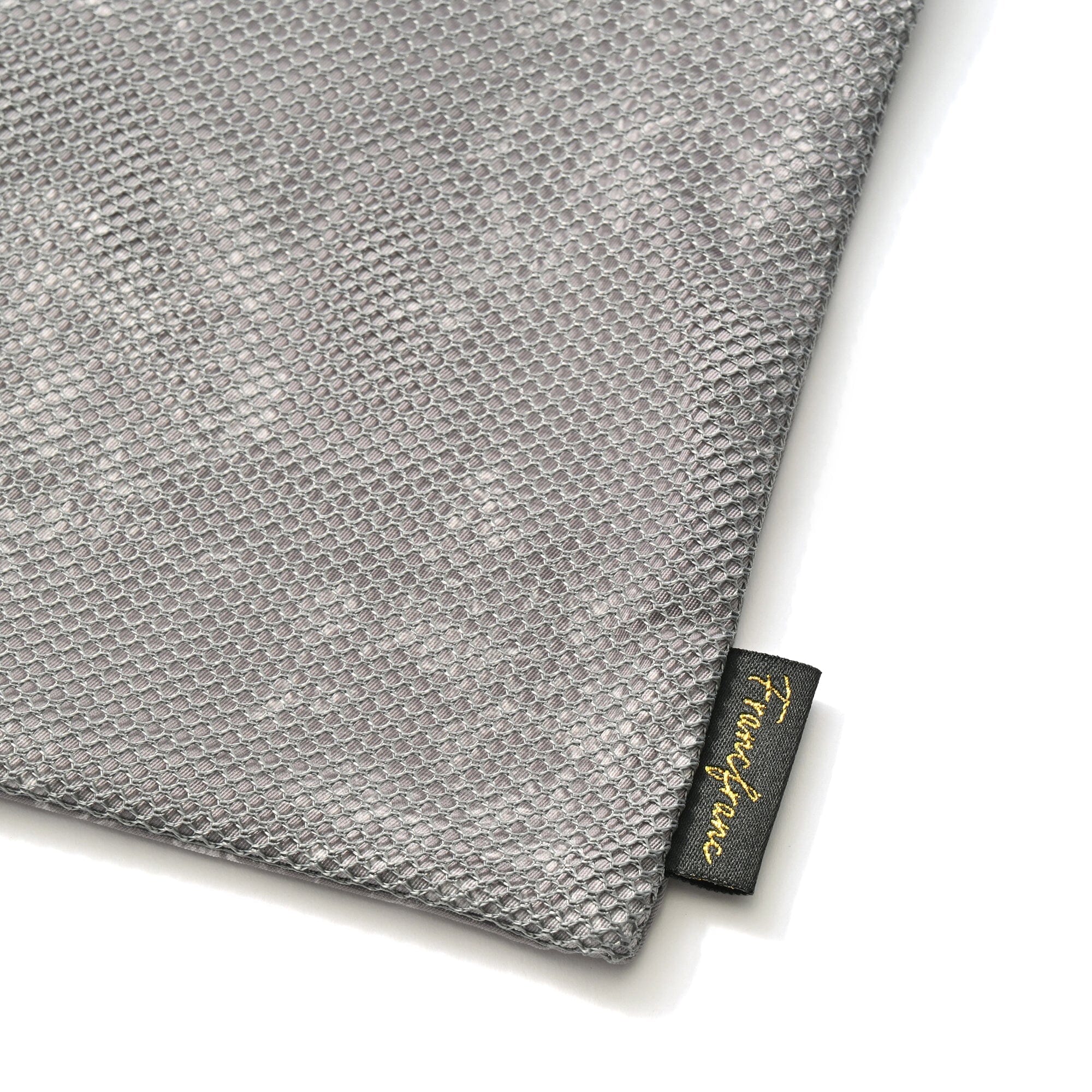 Mesh Pouch Set Classic Flower Dark Gray