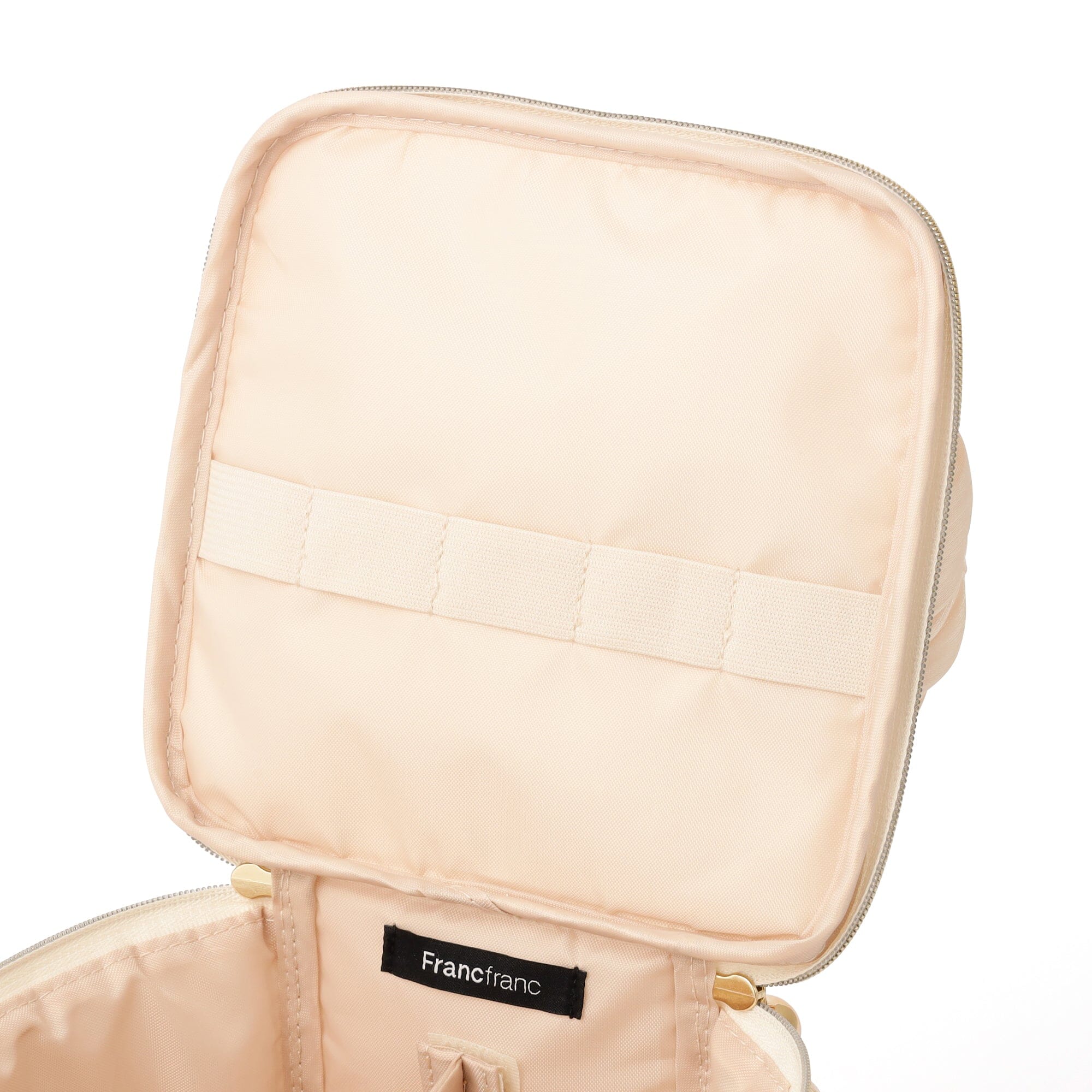 Chiffon Ribbon Vanity Pouch M Ivory