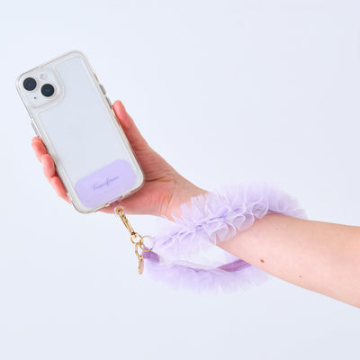 Smartphone Hand Strap - Tulle Purple