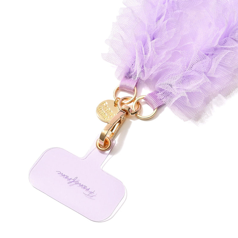 Smartphone Hand Strap Tulle Purple