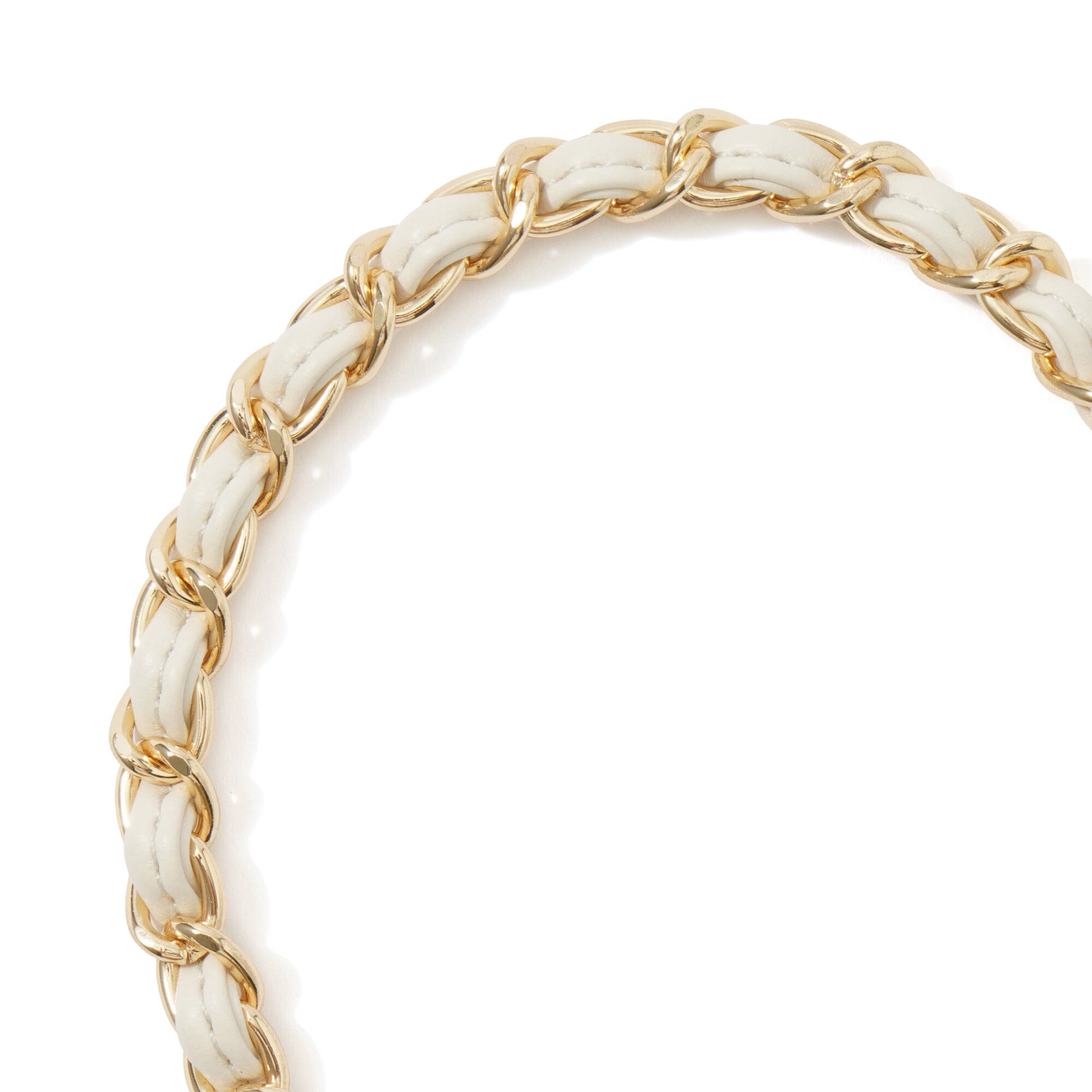 Smartphone Hand Strap Chain 2 White