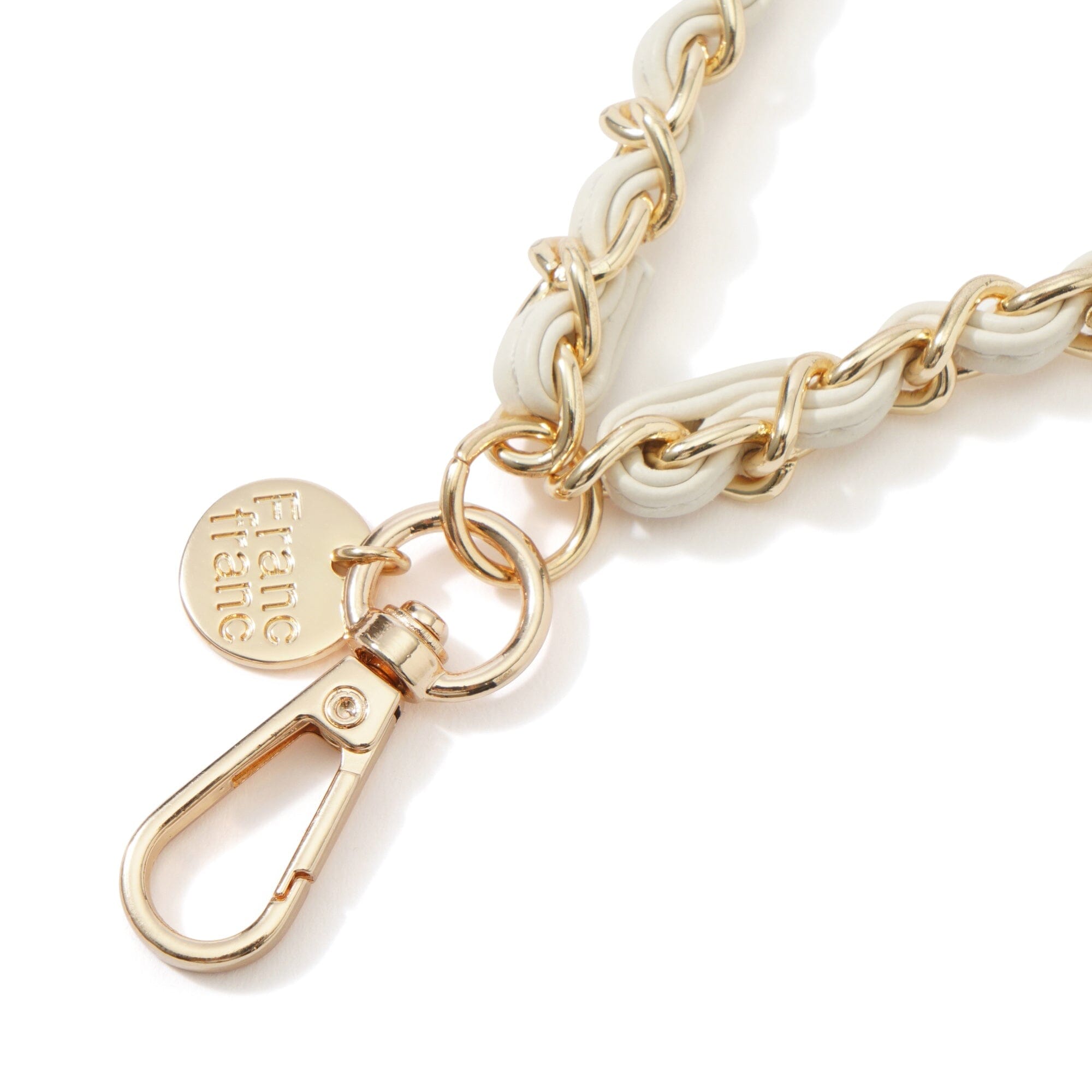 Smartphone Hand Strap Chain 2 White