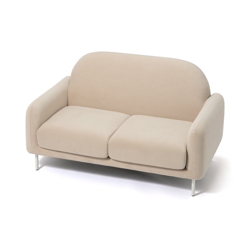Herme Sofa 2 Seat W1310×D760×H770 Beige X White
