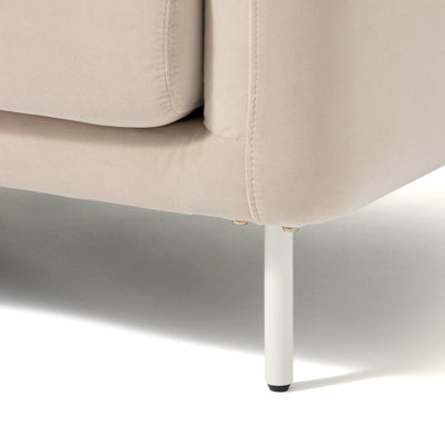 Herme Sofa 2 Seat W1310×D760×H770 Beige X White