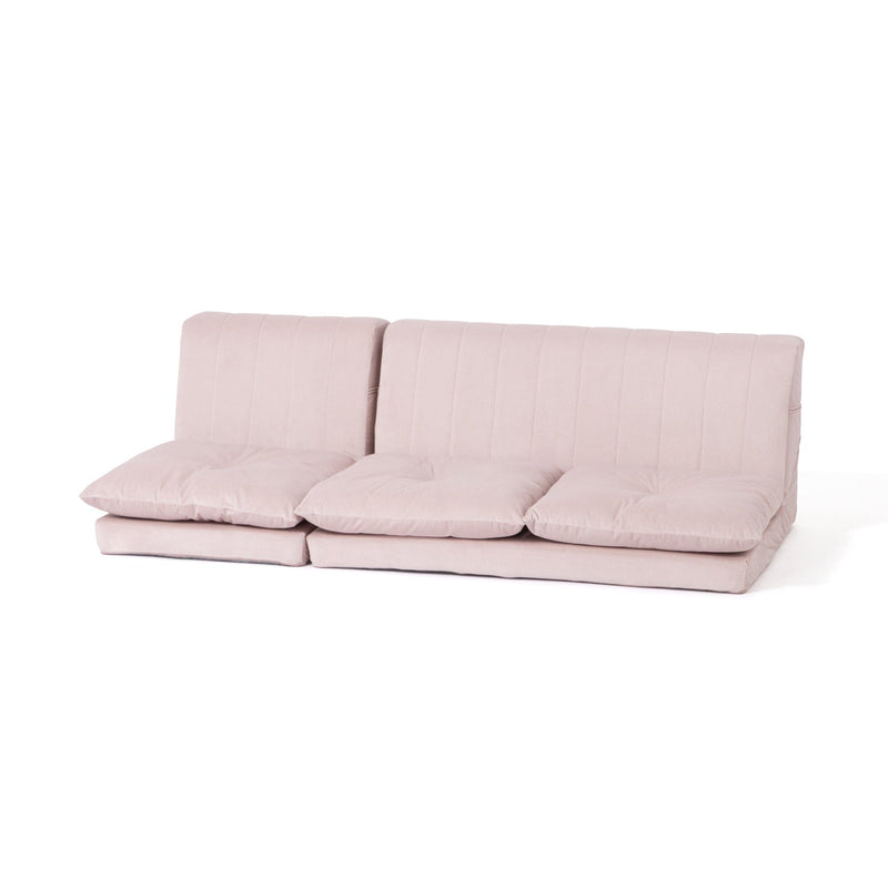 Famille Low Sofa Plus 2S W1000×D750×H390 Pink