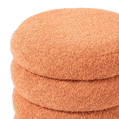 Bomley Stool 2 Orange W380×D380×H430