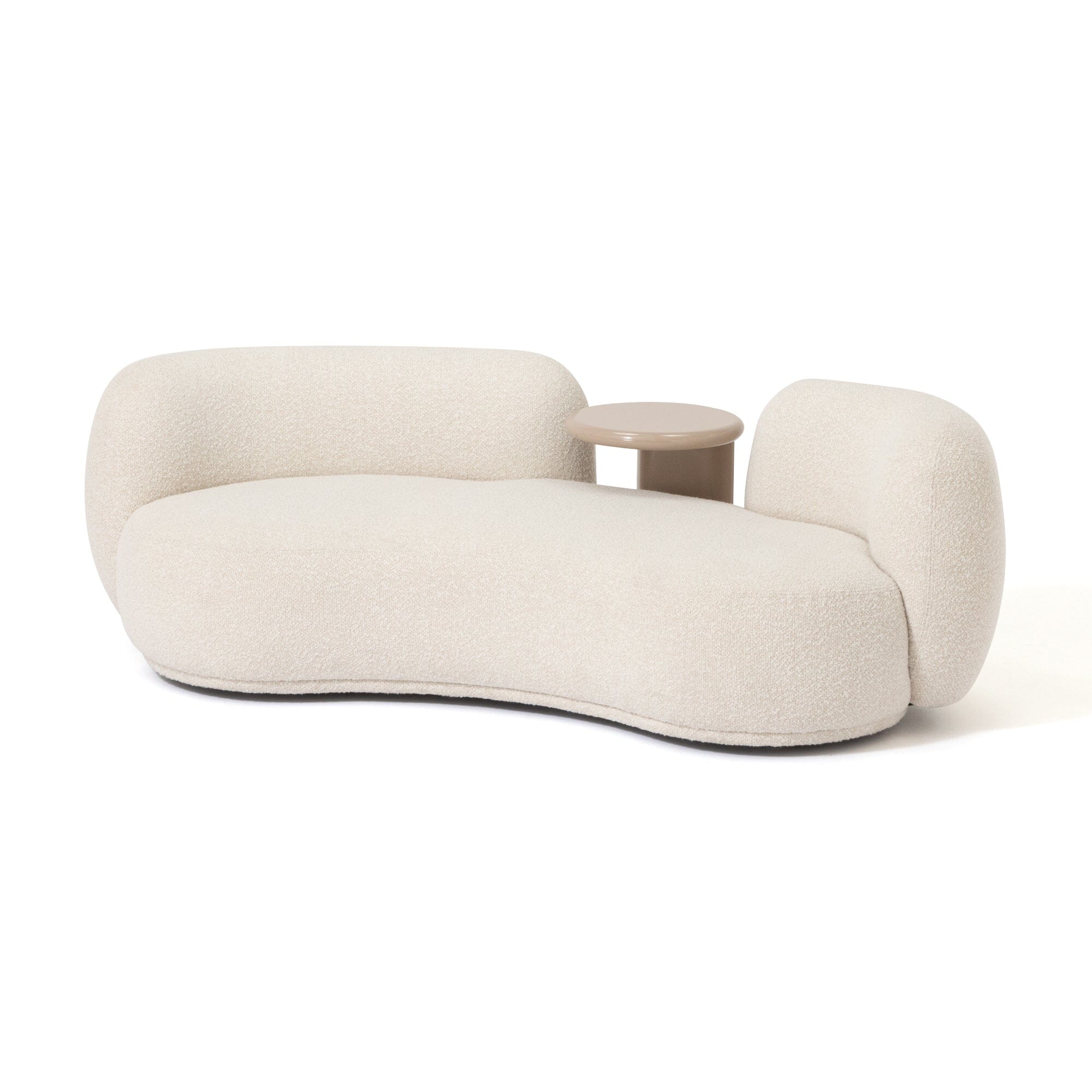 Bonheur Sofa 3 Seat White W2000×D950×H630