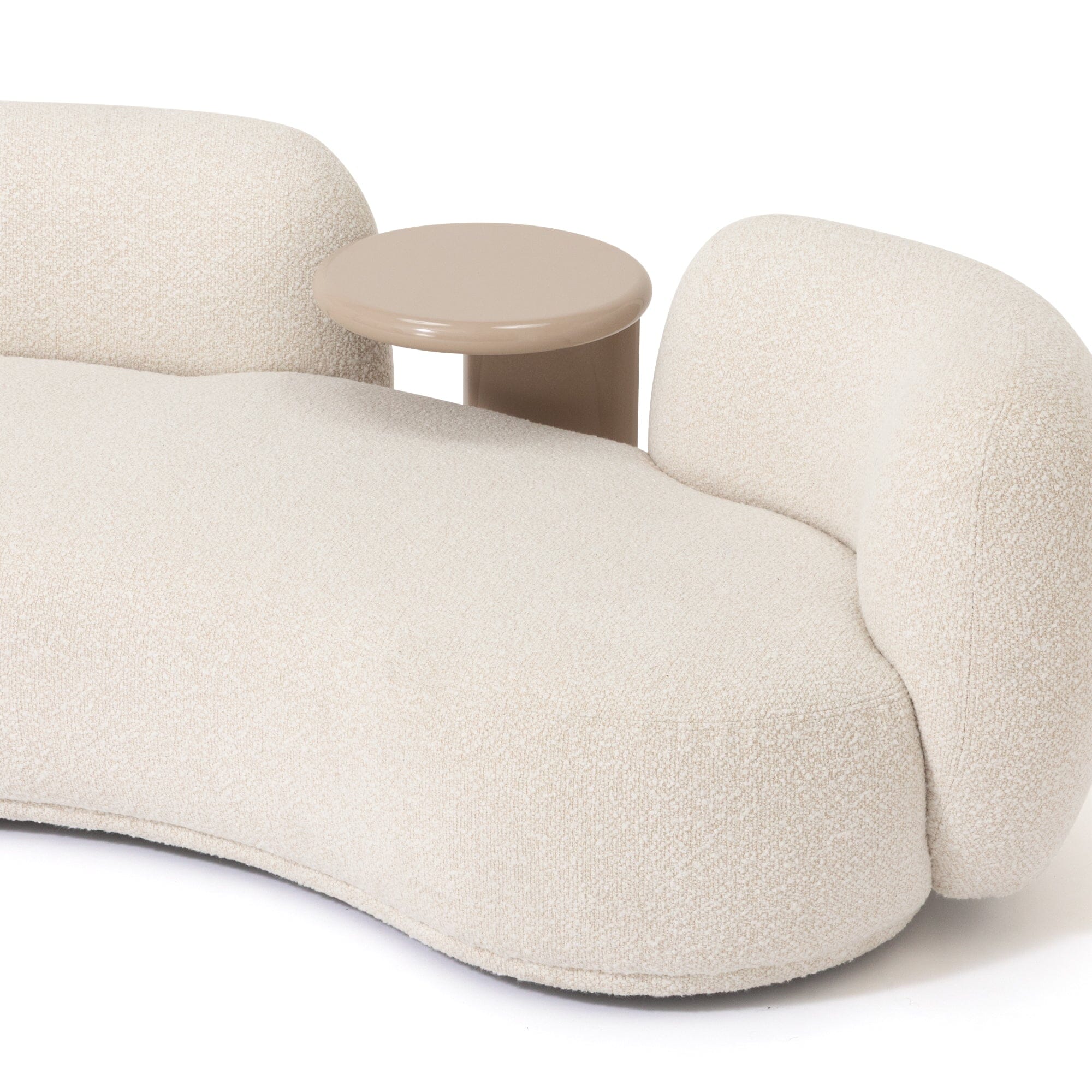 Bonheur Sofa 3 Seat White W2000×D950×H630