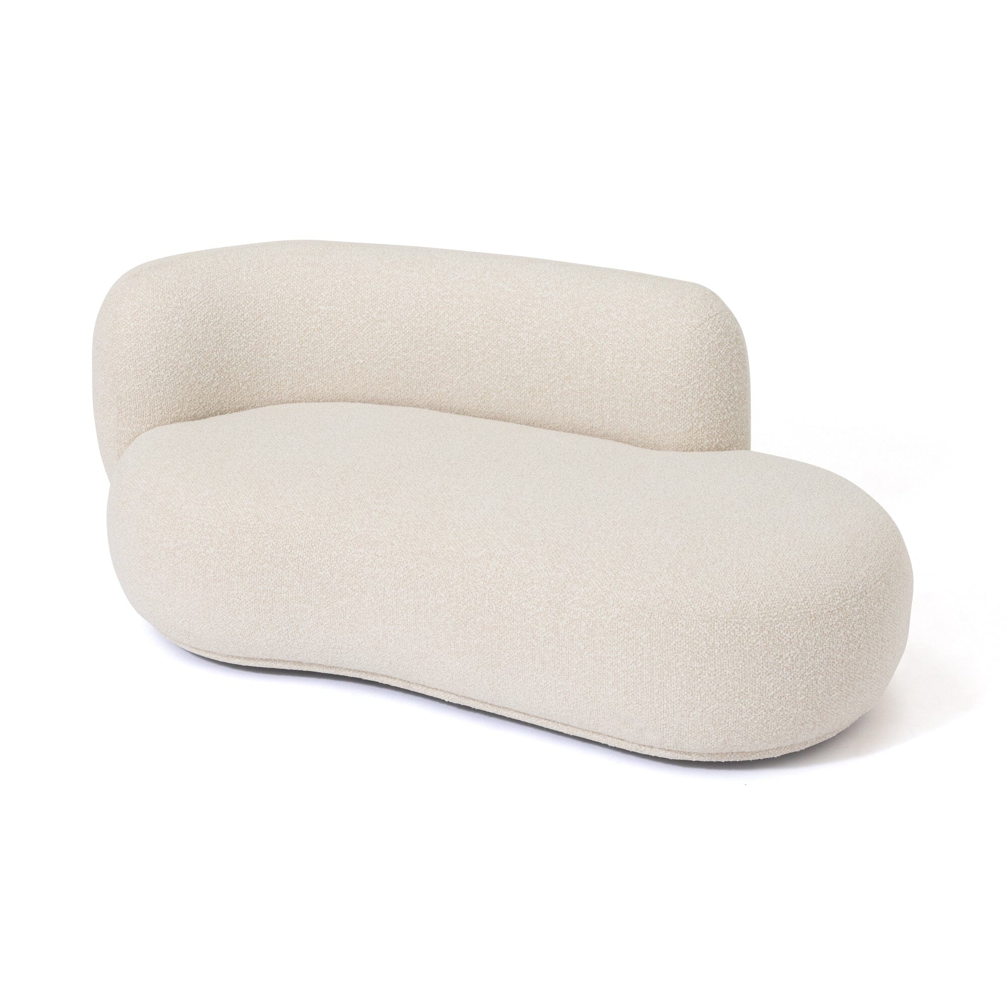 Bonheur Sofa 2 Seat White W1650×D860×H630