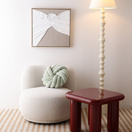 Bonheur Sofa 1 Seat White W710×D800×H630