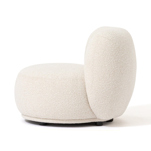 Bonheur Sofa 1 Seat White W710×D800×H630