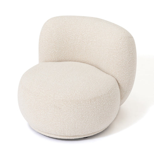 Bonheur Sofa 1 Seat White W710×D800×H630