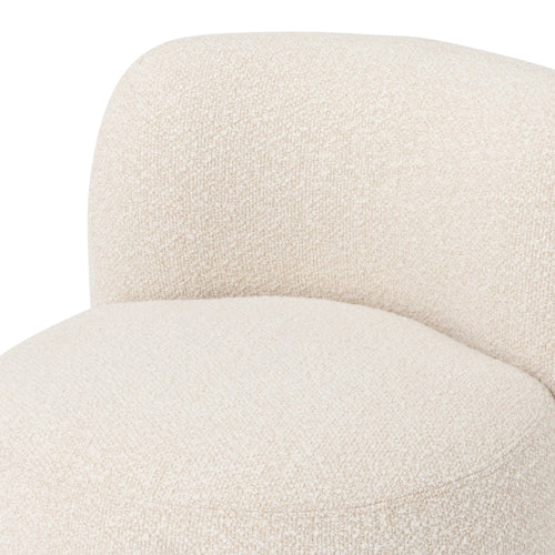 Bonheur Sofa 1 Seat White W710×D800×H630