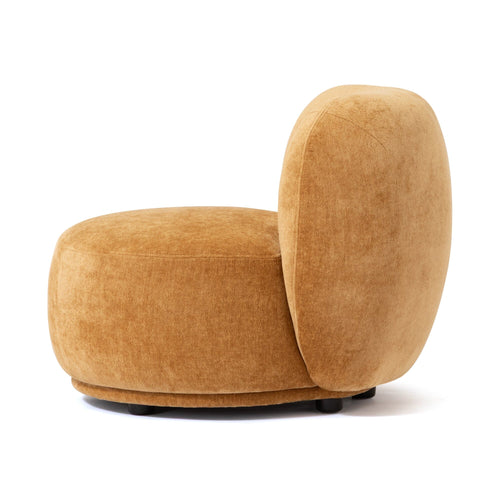 Bonheur Sofa 1 Seat Yellow W710×D800×H630