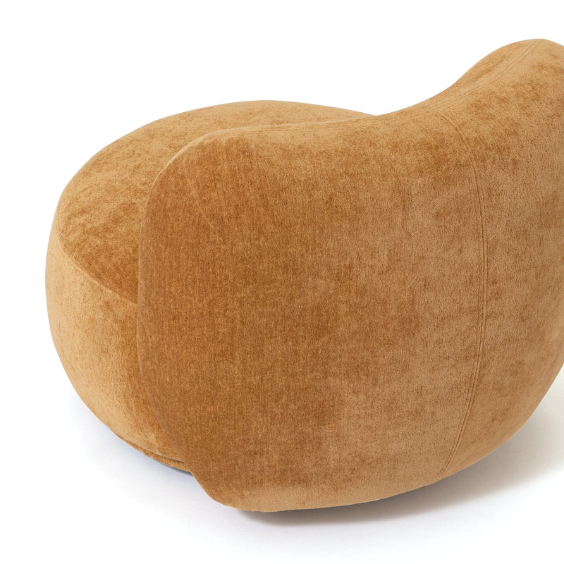 Bonheur Sofa 1Seat Yellow W710×D800×H630