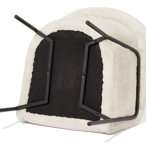 Pelucia Sofa Beige X Black W720×D730×H730