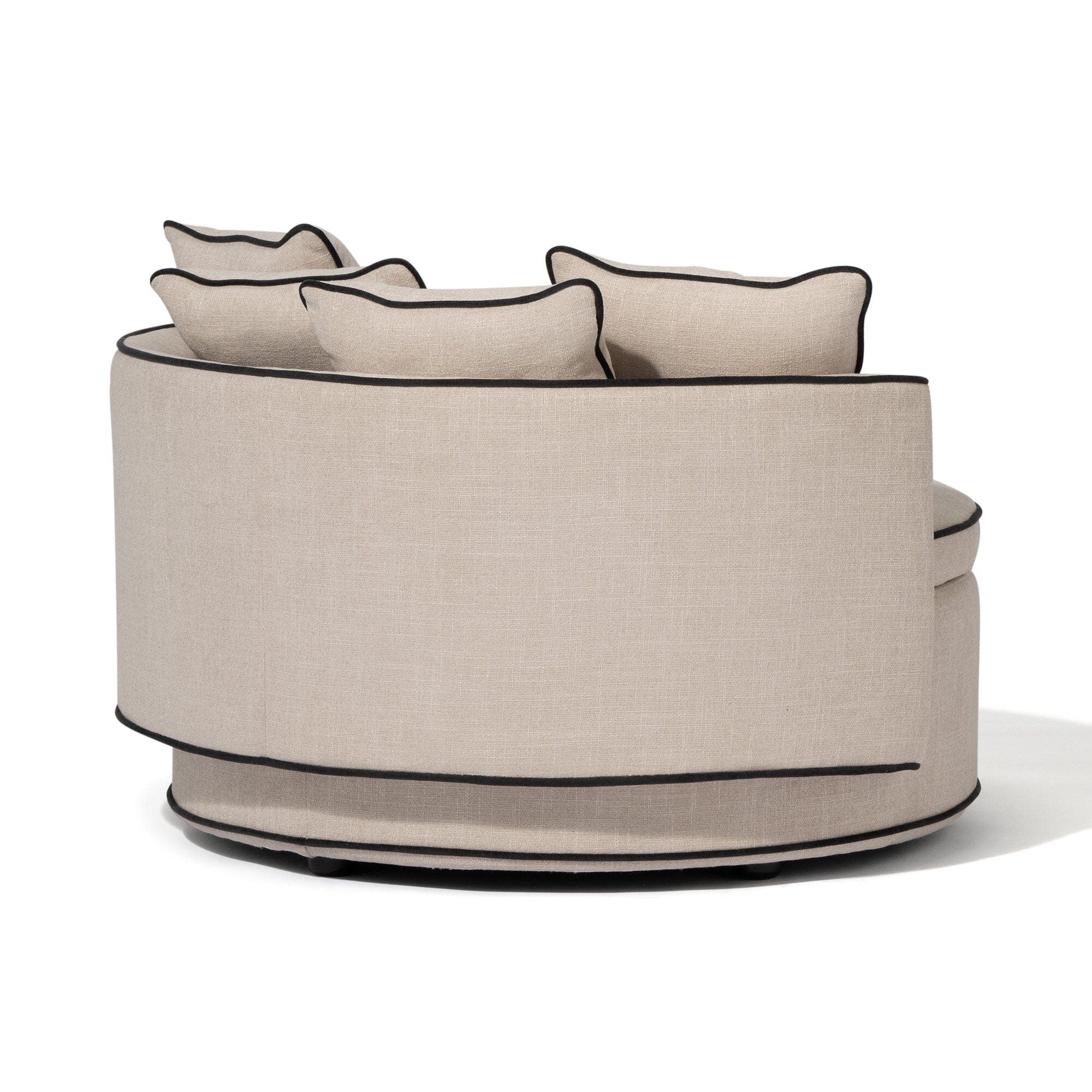 Nook Sofa Round Light Beige