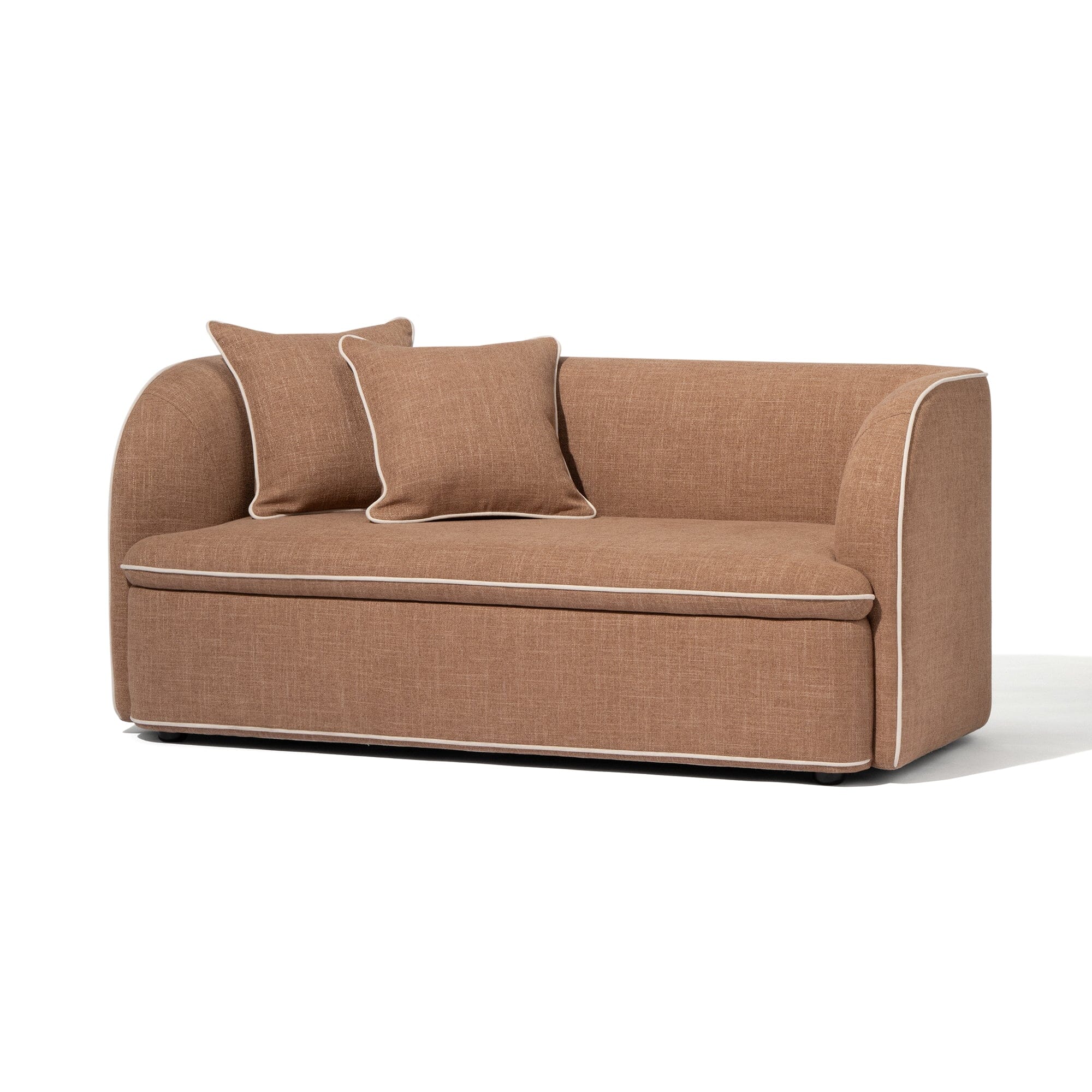 Nook Sofa 2 Seat Light Brown