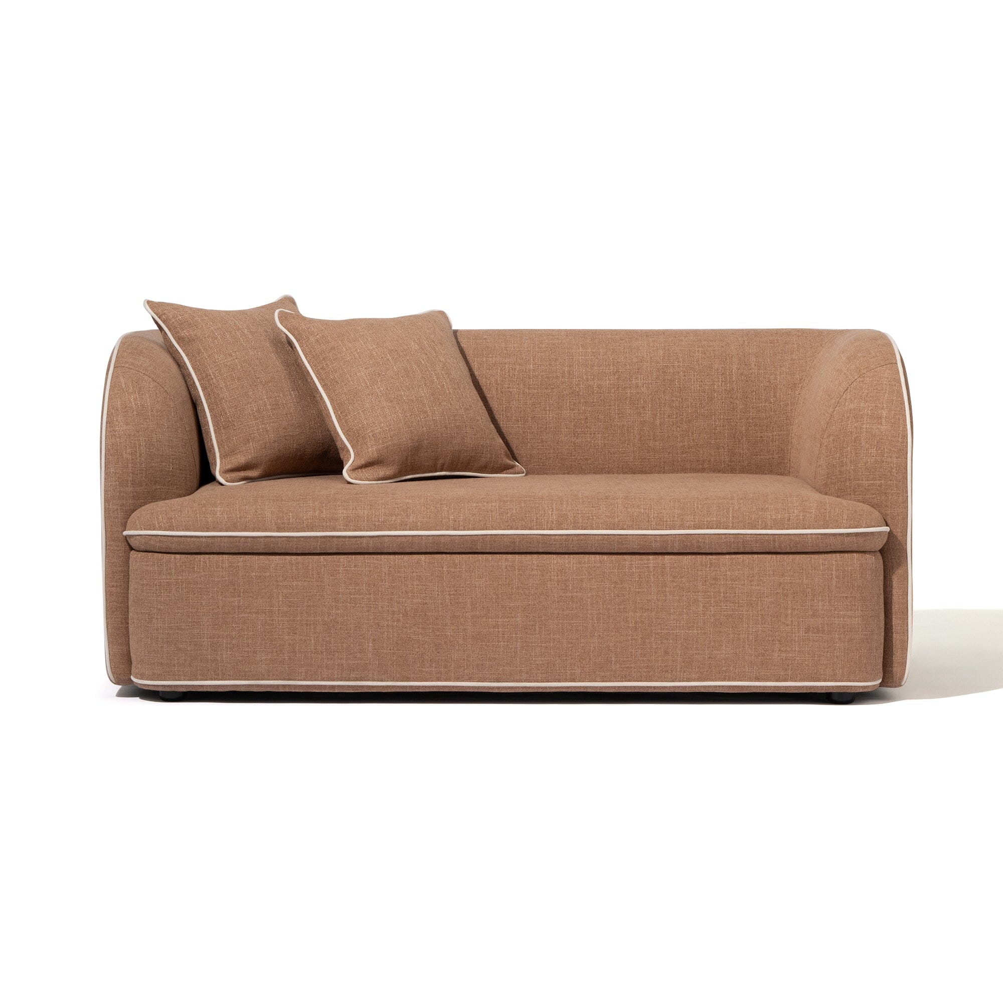 Nook Sofa 2 Seat Light Brown