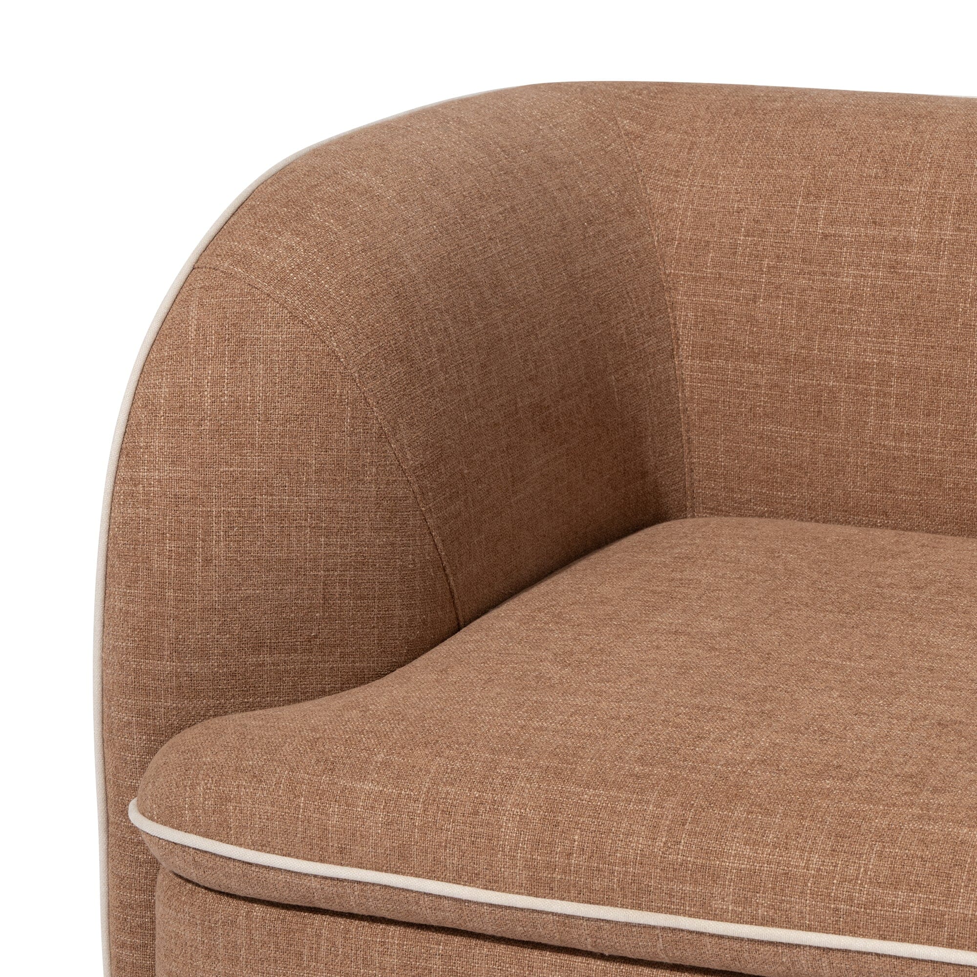 Nook Sofa 2 Seat Light Brown