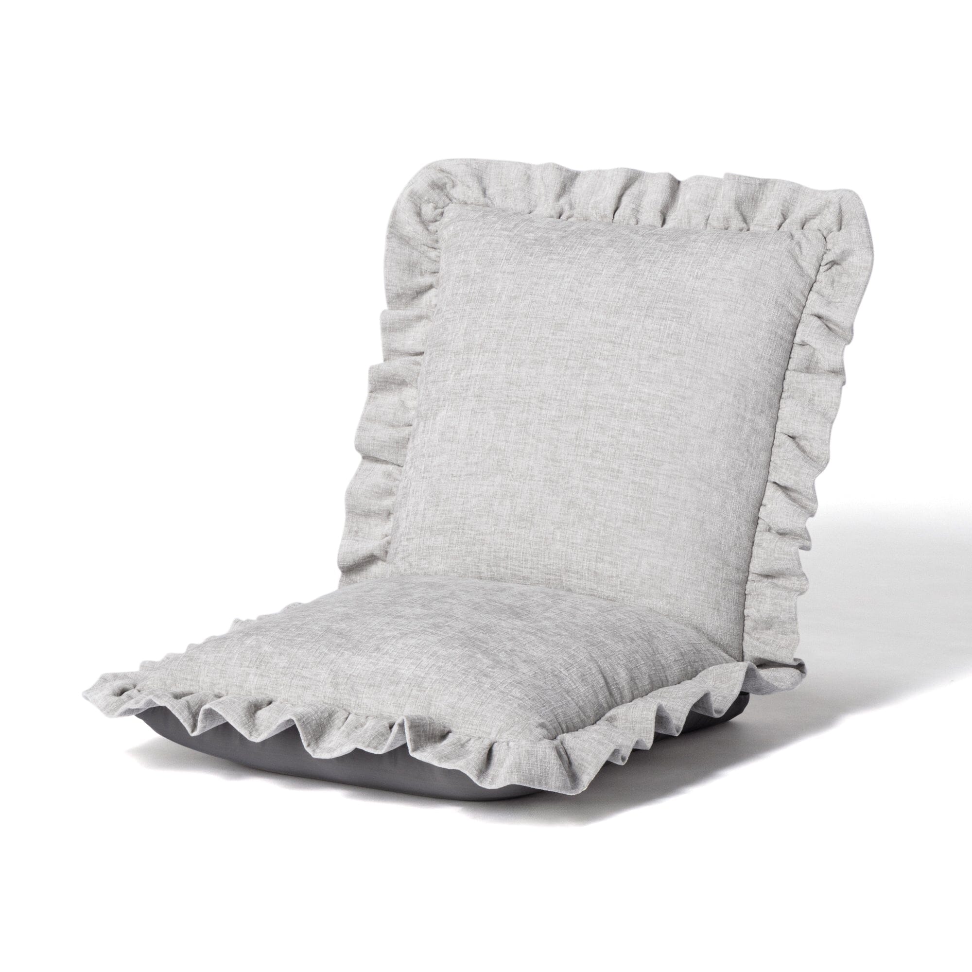 Grace Floor Chair L Gray