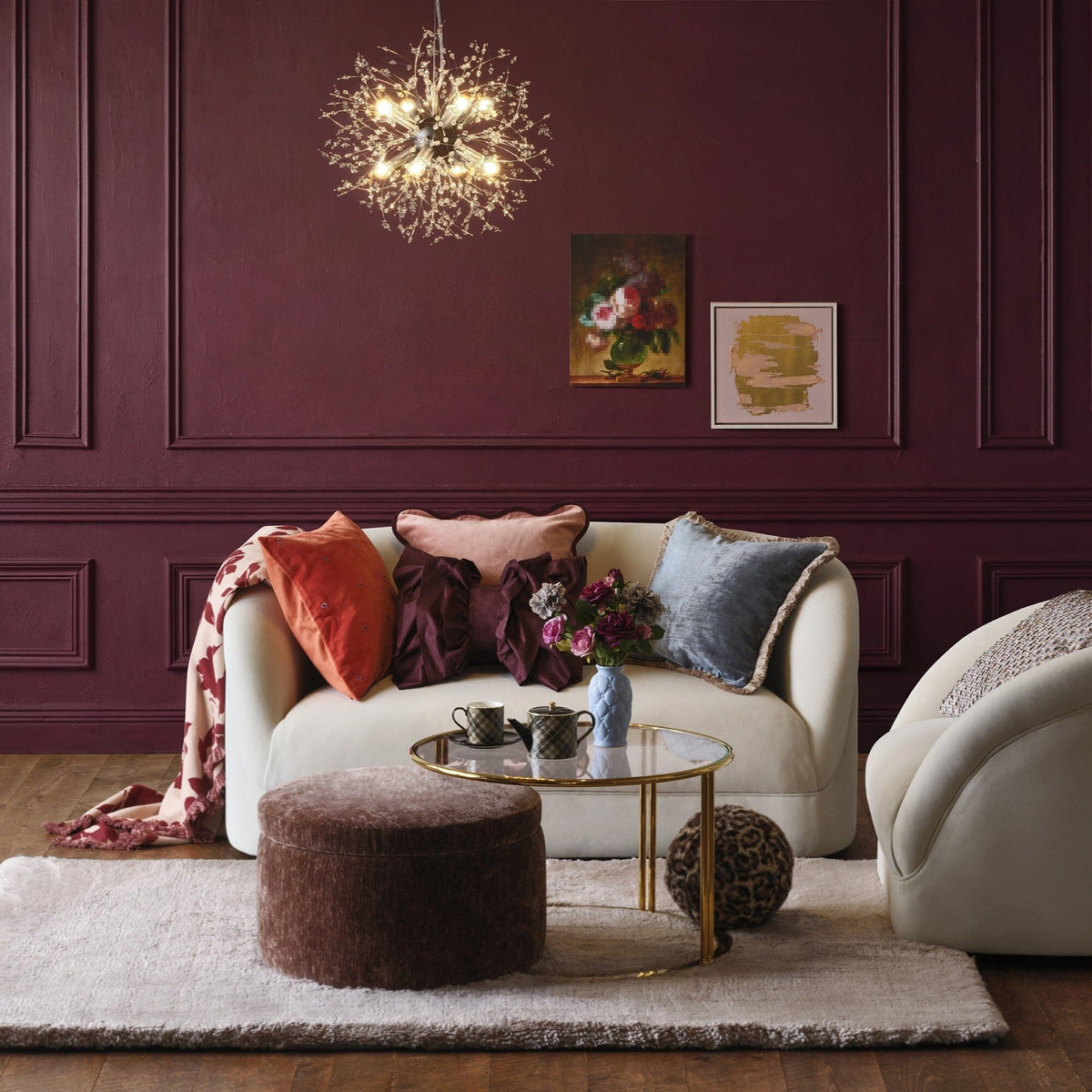 Lunoa Sofa 2S White