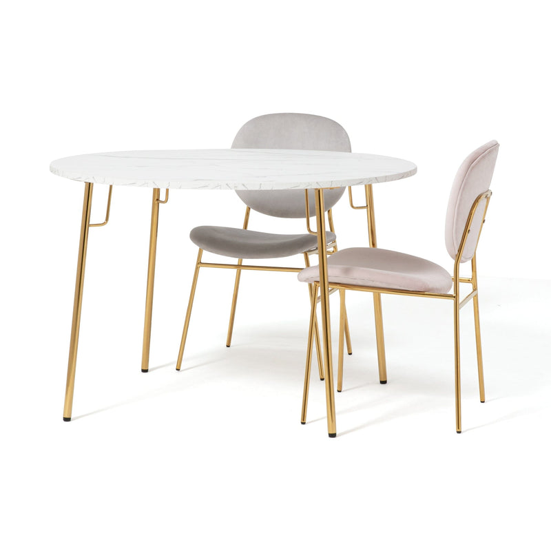 Belle Dining Table 1100 × 1100 × 730 Round