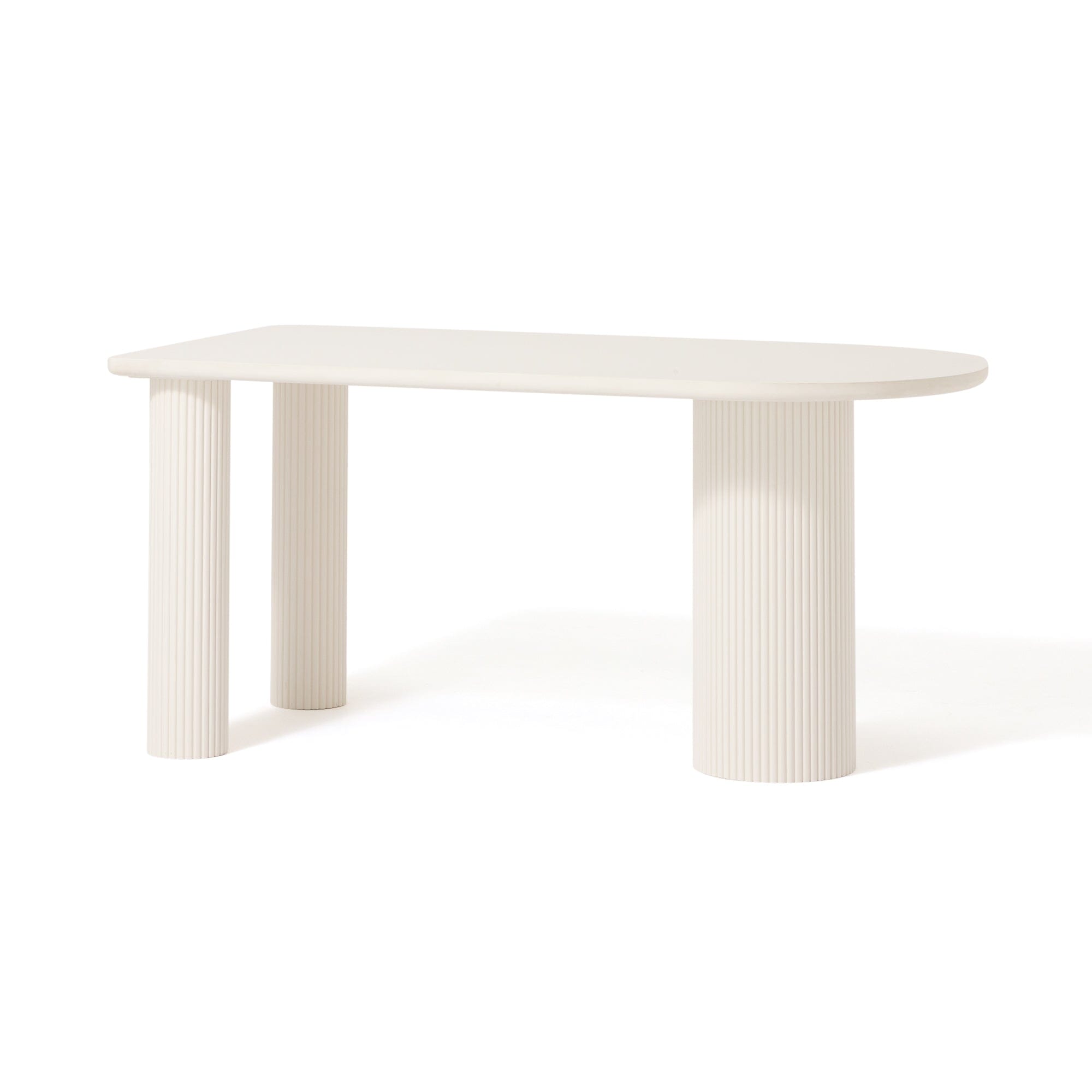 Palm Dining Table (A) W1600×D750×H730 White
