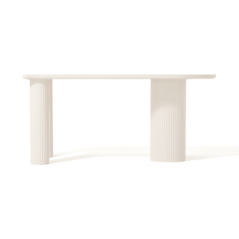 Palm Dining Table (A) W1600×D750×H730 White