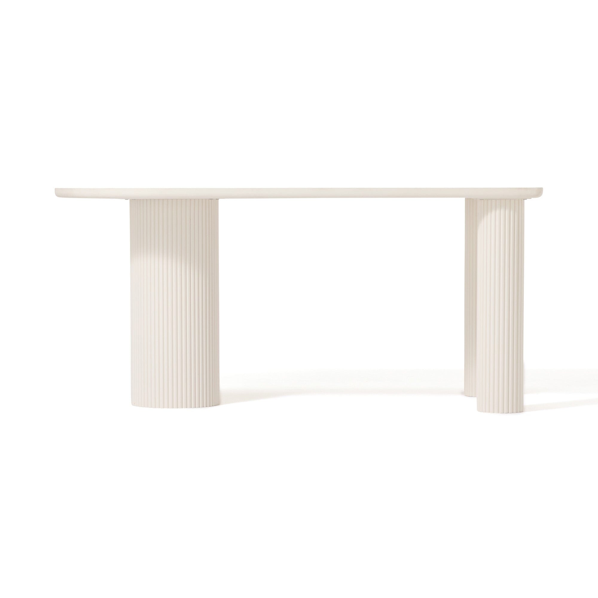 Palm Dining Table (A) W1600×D750×H730 White