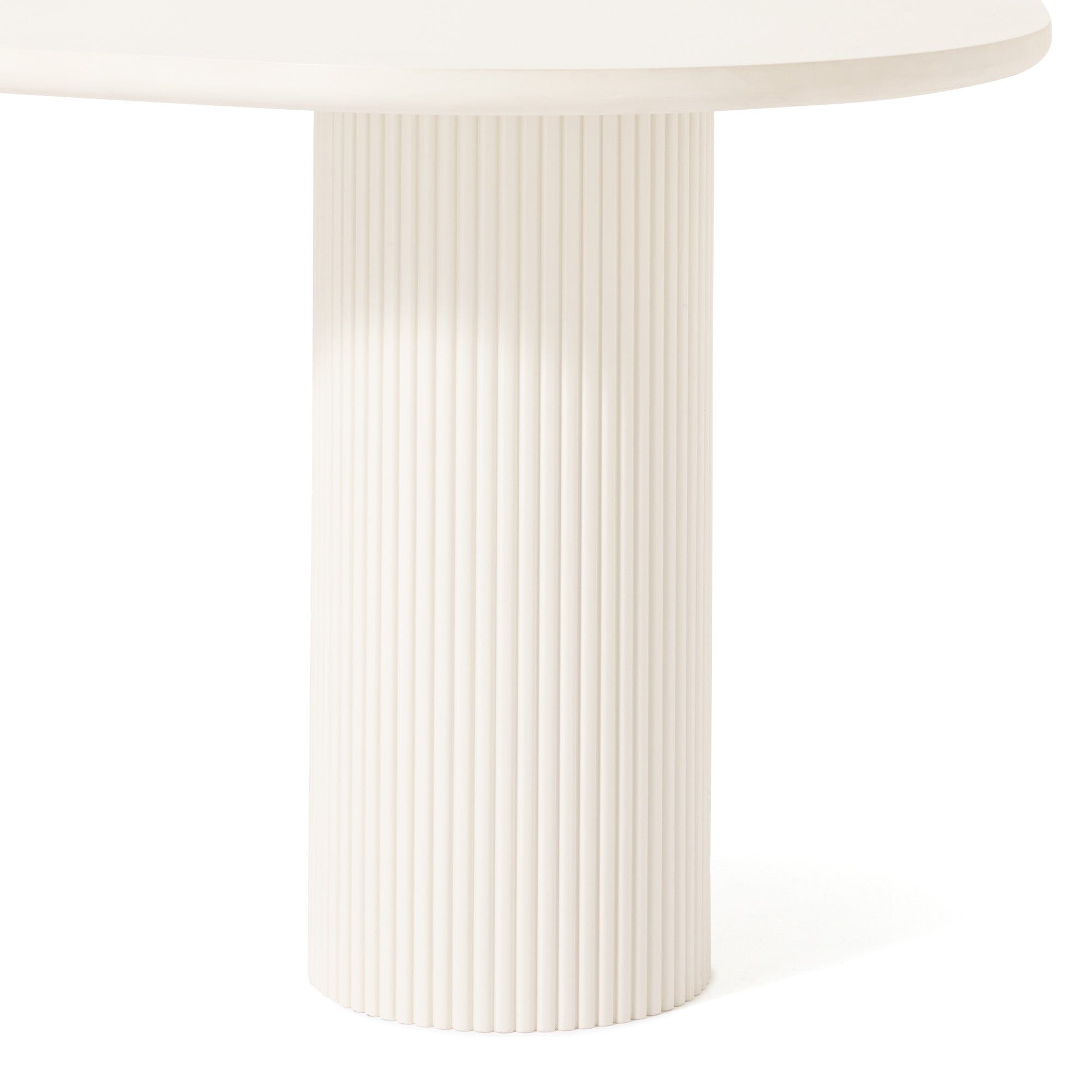 Palm Dining Table (A) W1600×D750×H730 White