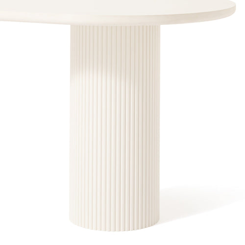 Palm Dining Table (A) W1200×D750×H730 White