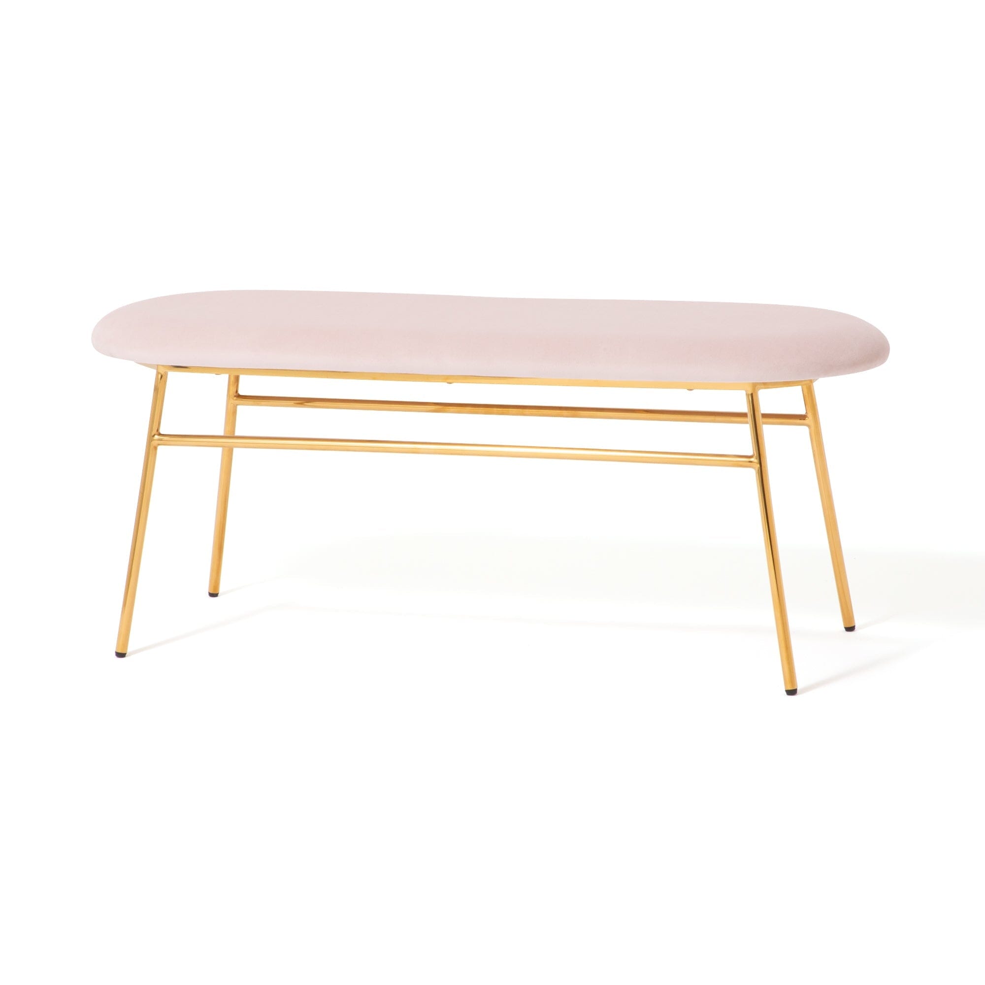 Belle Bench Pink x Gold