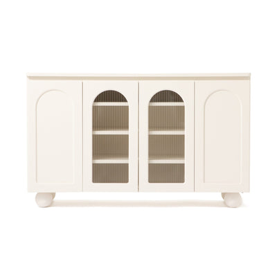 棕櫚儲物櫃 餐櫃 1200×730 白色