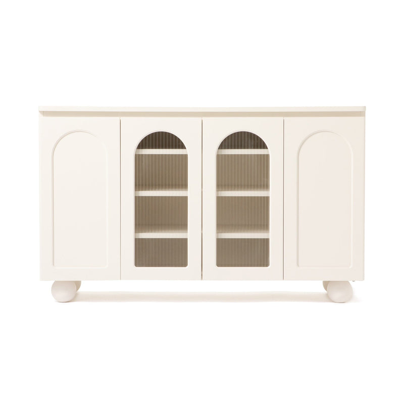 棕櫚儲物櫃 餐櫃 1200×730 白色